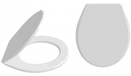 S201-0 Сиденье для унитаза Zegor "Стандарт" ЖЁСТКОЕ