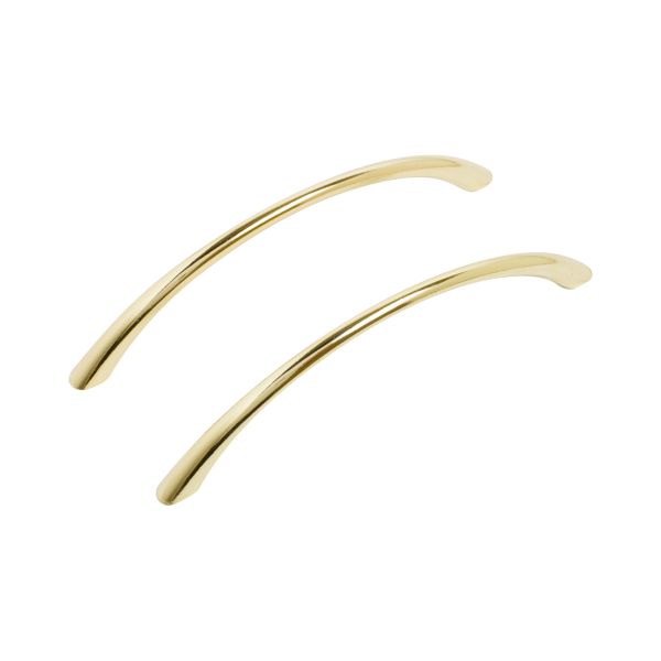 Ручка-скоба мебельная 204-96 золото StahlBuro 2 шт