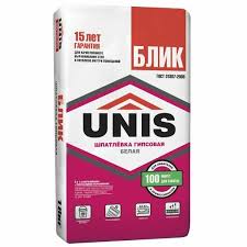 Блик шпаклевка гипсовая ЮНИС 18кг