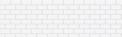 Белая плитка Фартук АБС панель 3,0*0,6м