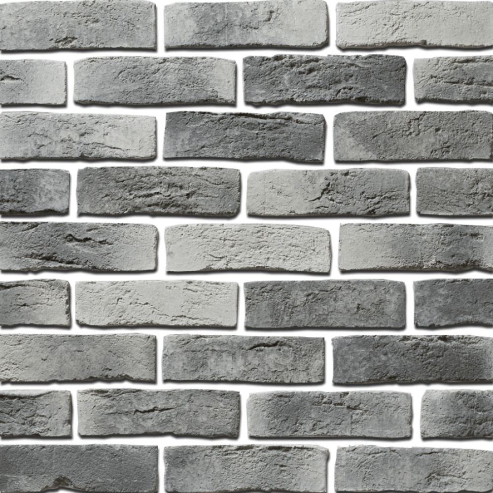 R30 Серый Кирпич 3D самоклеющаяся панель 70х77см х 5мм
