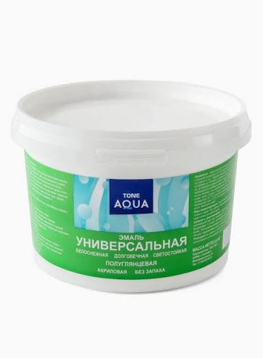 Акриловая д/радиаторов ТОН АКВА 0,4кг П/ГЛЯНЦЕВАЯ