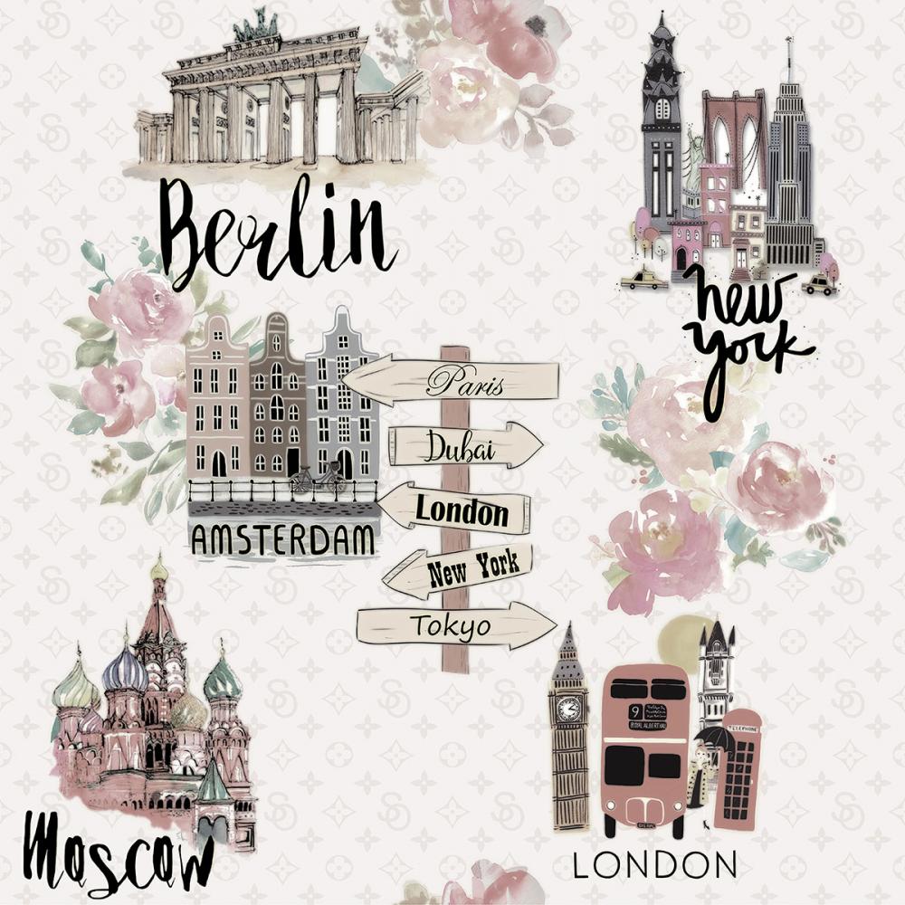 Амстердам 02 Д860 Обои дуплекс