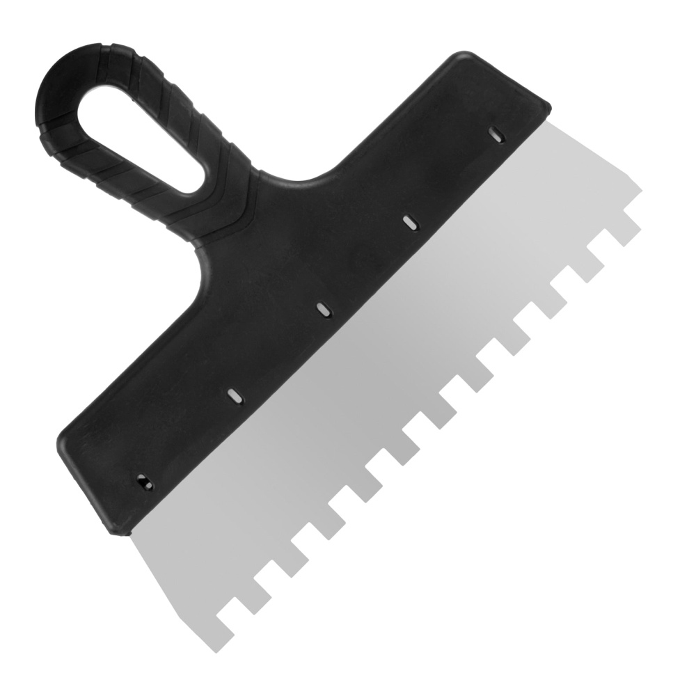 Шпатель зубчатый 250мм зуб 10х10мм