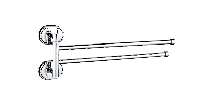 A1024 Держатель полотенец поворотный двойной