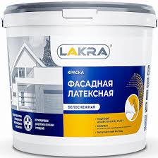 ВД  Фасадная ЛАТЕКСНАЯ Лакра Белая 3кг