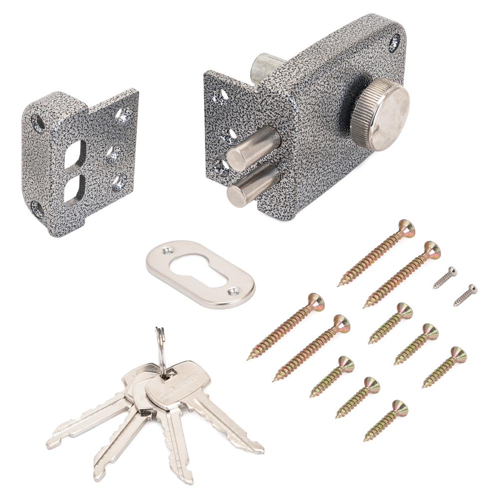 Замок накладной ЗН1-1КЗ АЛЛЮР