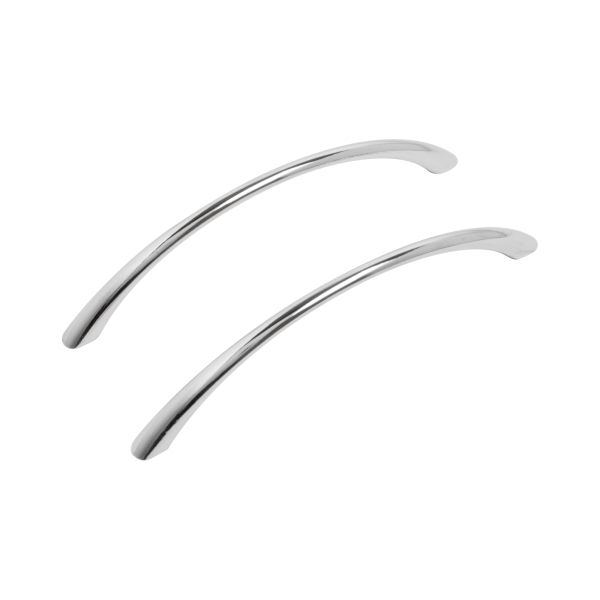 Ручка-скоба мебельная 204-96 хром StahlBuro 2 шт